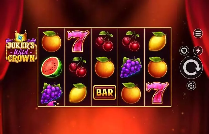 Joker's Wild Crown  Real Money Slot made by Apparat Gaming - Main Screen Reels