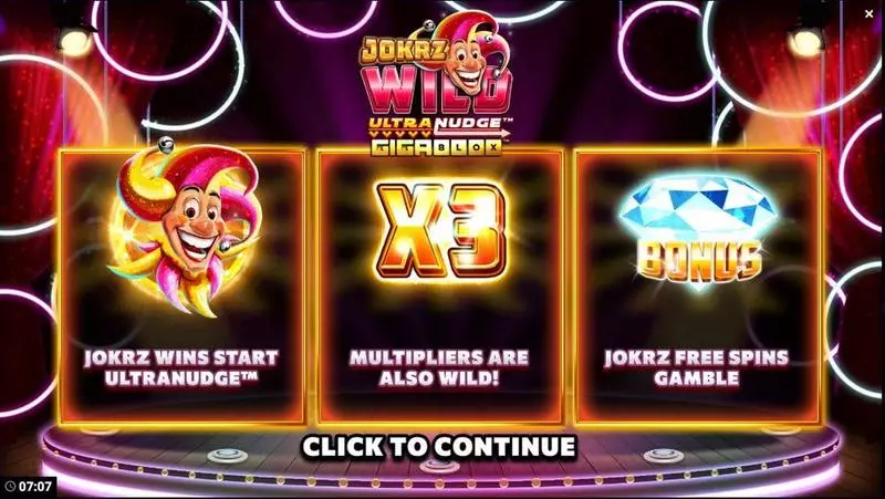 Jokrz Wild UltraNudge  Real Money Slot made by Bang Bang Games - Bonus 1
