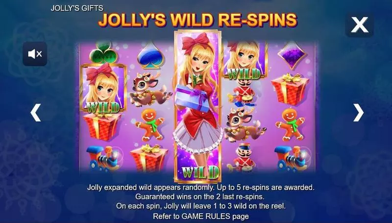 Jolly's Gifts   Real Money Slot made by Side City - Bonus 1