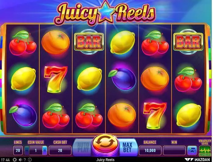 Juicy Reels  Real Money Slot made by Wazdan - Main Screen Reels