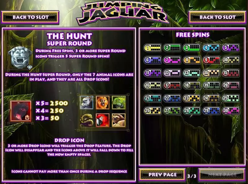 Jumping Jaguar  Real Money Slot made by Rival - Bonus 2
