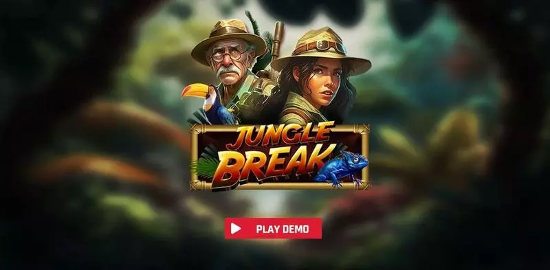 Jungle Break  Real Money Slot made by Red Rake Gaming - Introduction Screen