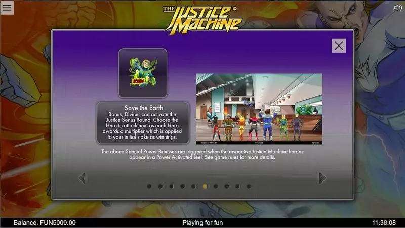 Justice Machine  Real Money Slot made by 1x2 Gaming - Bonus 1