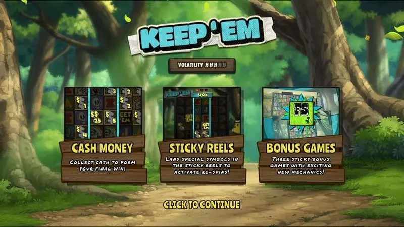Keep'em  Real Money Slot made by Hacksaw Gaming - Info and Rules
