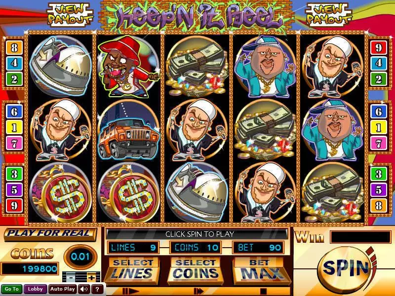 Keep'N It Reel  Real Money Slot made by Wizard Gaming - Main Screen Reels