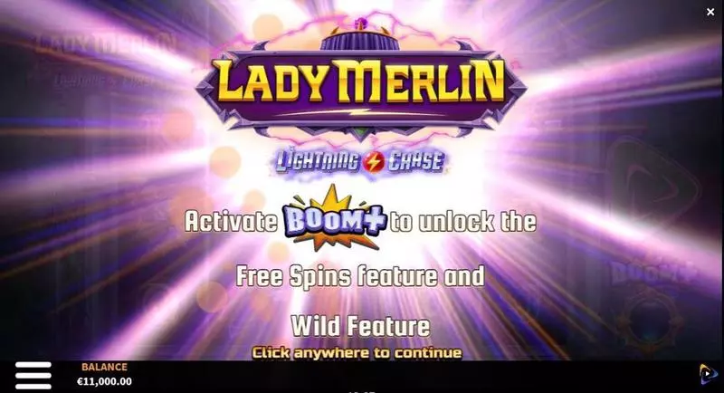 Lady Merlin Lightning Chase  Real Money Slot made by ReelPlay - Info and Rules