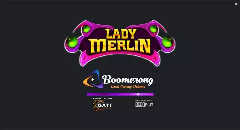 Lady Merlin  Real Money Slot made by ReelPlay - Introduction Screen