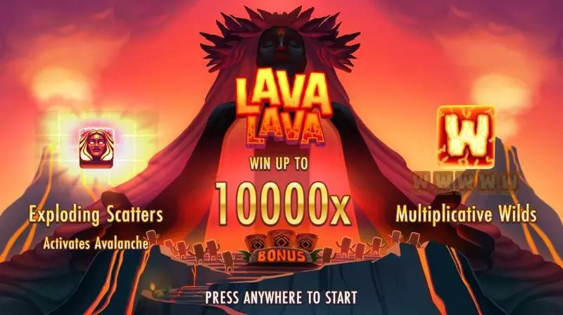 Lava Lava  Real Money Slot made by Thunderkick - Info and Rules