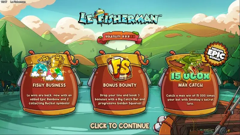 Le Fisherman  Real Money Slot made by Hacksaw Gaming - Info and Rules