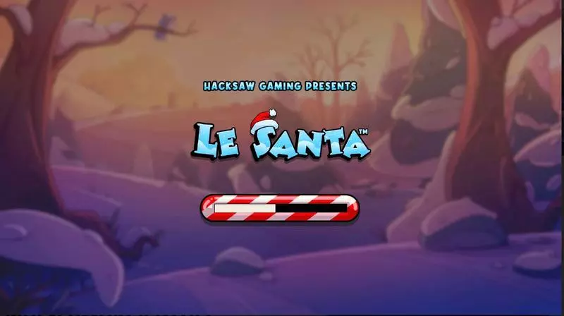 Le Santa  Real Money Slot made by Hacksaw Gaming - Introduction Screen