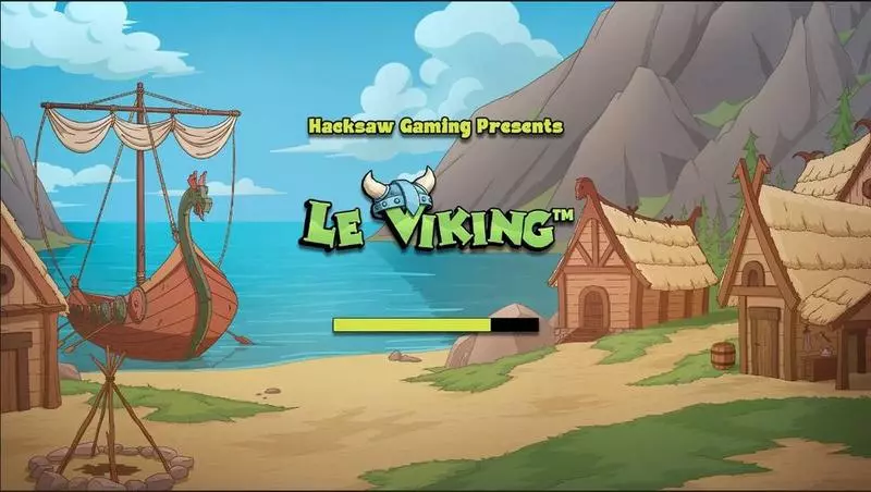 Le Viking  Real Money Slot made by Hacksaw Gaming - Introduction Screen