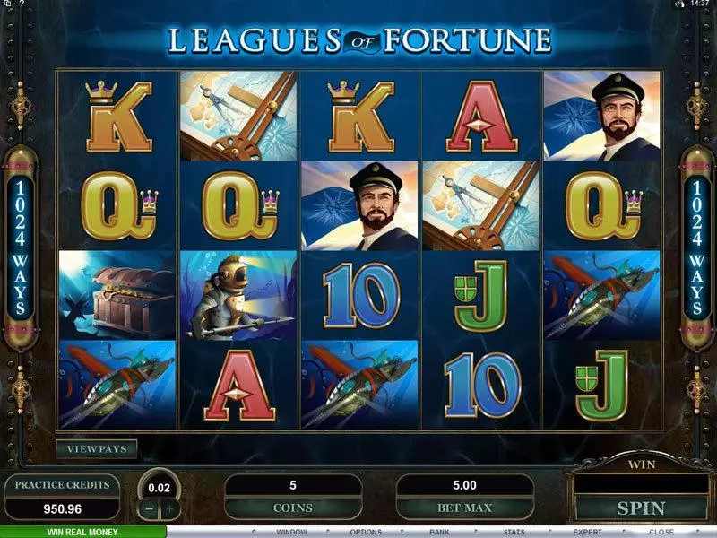 Leagues of Fortune  Real Money Slot made by Microgaming - Main Screen Reels