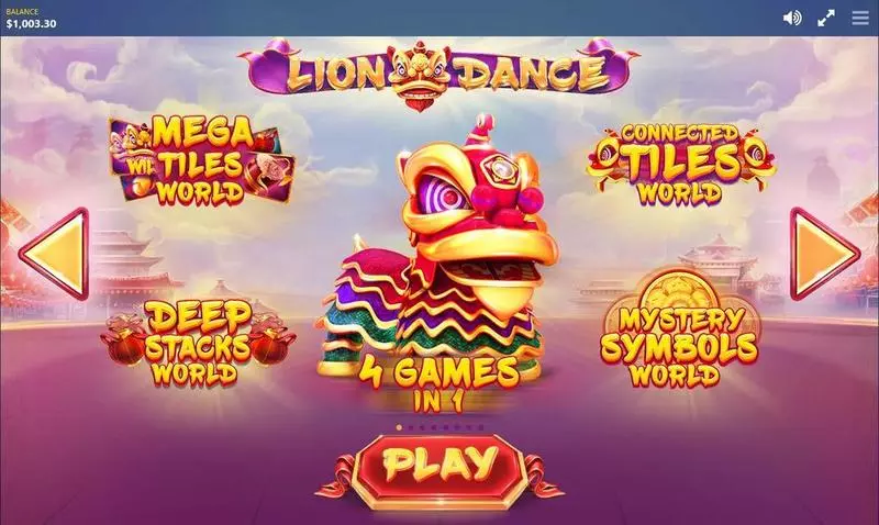Lion Dance  Real Money Slot made by Red Tiger Gaming - Info and Rules