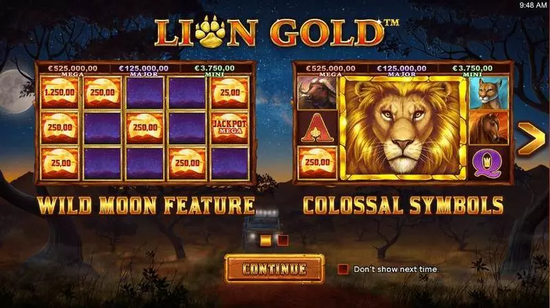 Lionn Gold  Real Money Slot made by StakeLogic - Info and Rules