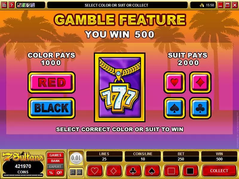 Loaded  Real Money Slot made by Microgaming - Gamble Screen