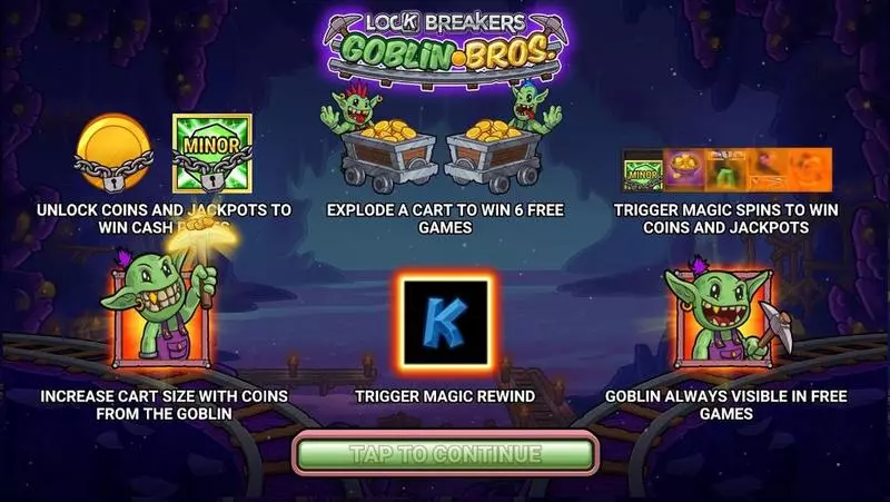 Lock Breakers – Goblin Bros  Real Money Slot made by Greentube - Info and Rules