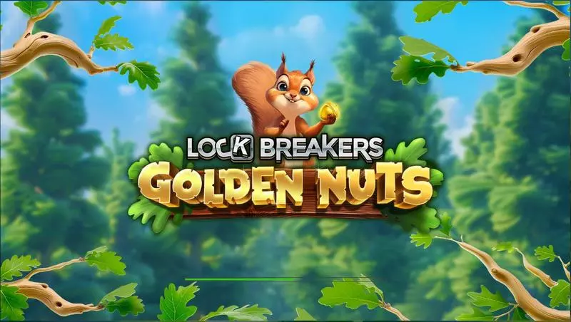 Lock Breakers – Golden Nuts Buy Bonus  Real Money Slot made by Greentube - Introduction Screen
