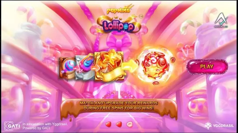 Lollipop  Real Money Slot made by AvatarUX - Info and Rules