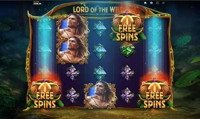Lord of the Wilds  Real Money Slot made by Red Tiger Gaming - Main Screen Reels