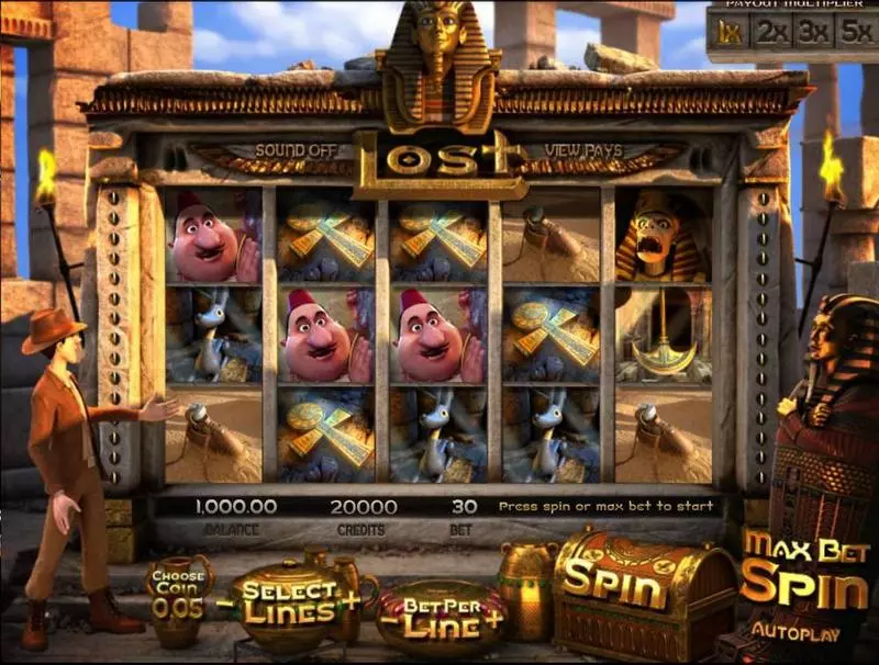 Lost  Real Money Slot made by BetSoft - Main Screen Reels