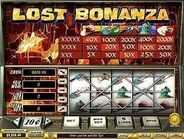 Lost Bonanza  Real Money Slot made by PlayTech - Main Screen Reels