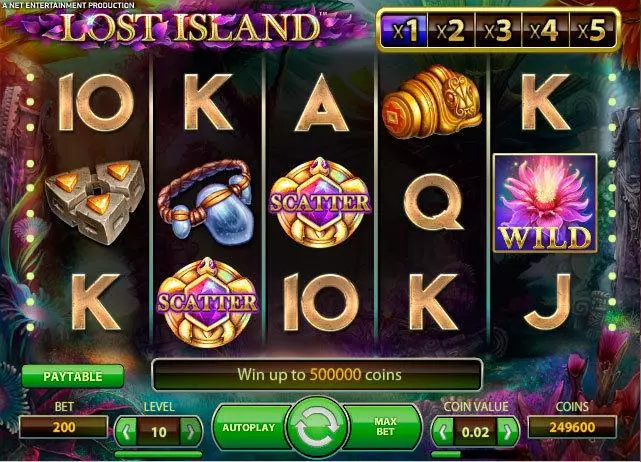 Lost Island  Real Money Slot made by NetEnt - 