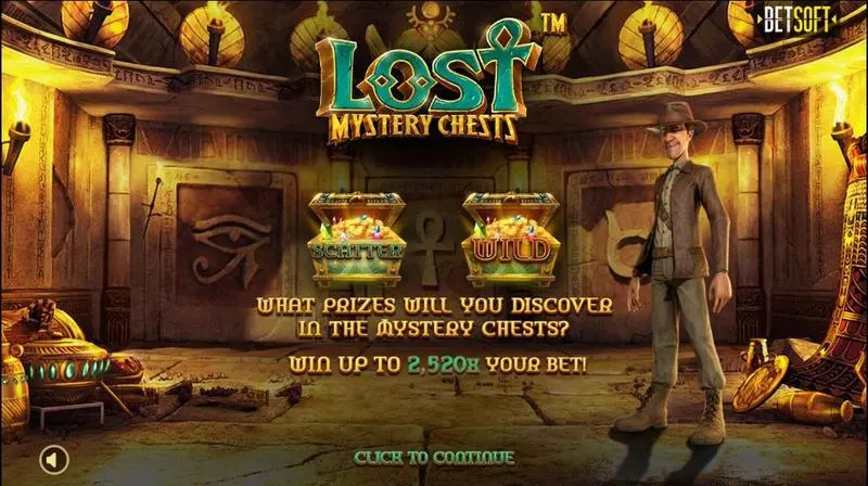 Lost Mystery Chests  Real Money Slot made by BetSoft - Info and Rules