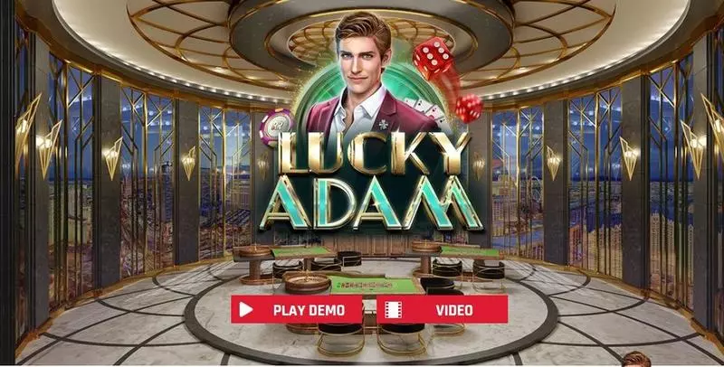 Lucky Adam  Real Money Slot made by Red Rake Gaming - Introduction Screen