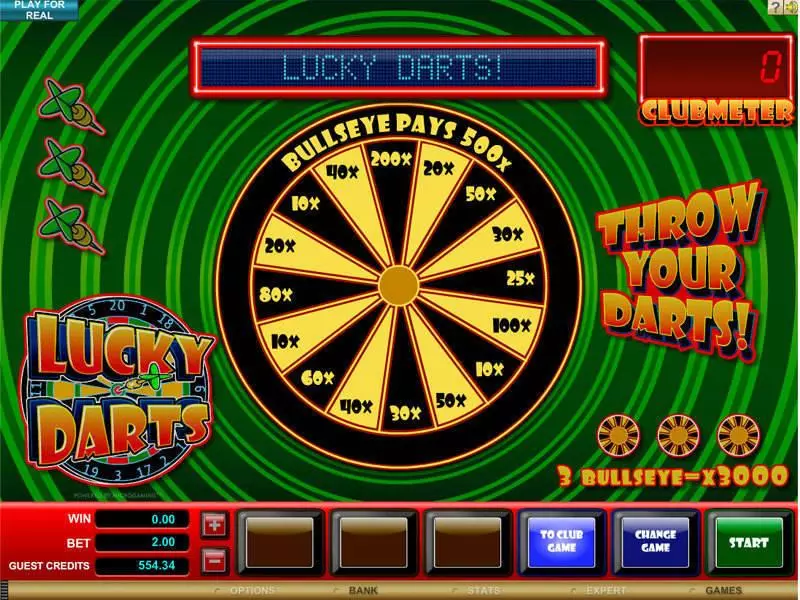 Lucky Darts  Real Money Slot made by Microgaming - Bonus 1