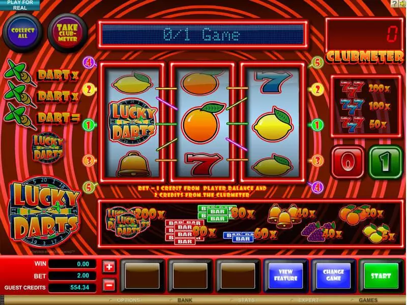 Lucky Darts  Real Money Slot made by Microgaming - Bonus 2