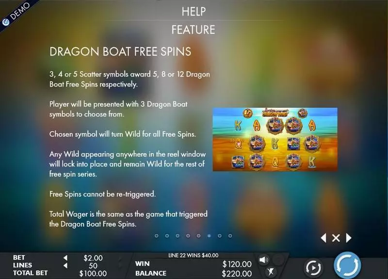 Lucky Dragon Boat  Real Money Slot made by Genesis - Info and Rules