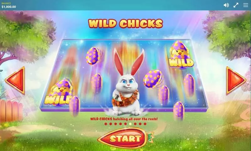Lucky Easter  Real Money Slot made by Red Tiger Gaming - Info and Rules