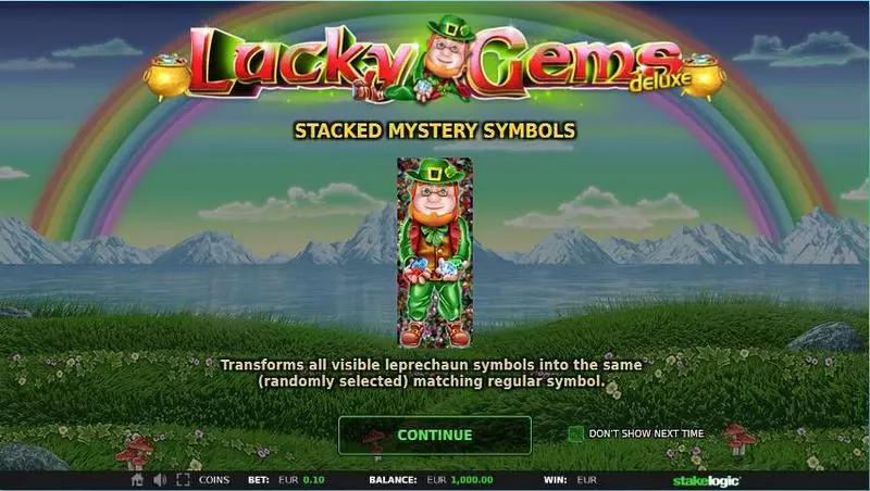 Lucky Gems Deluxe  Real Money Slot made by StakeLogic - Info and Rules
