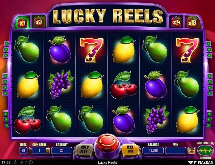 Lucky Reels  Real Money Slot made by Wazdan - Main Screen Reels