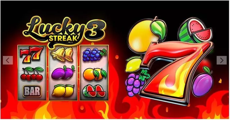 Lucky Streak 3  Real Money Slot made by Endorphina - Main Screen Reels