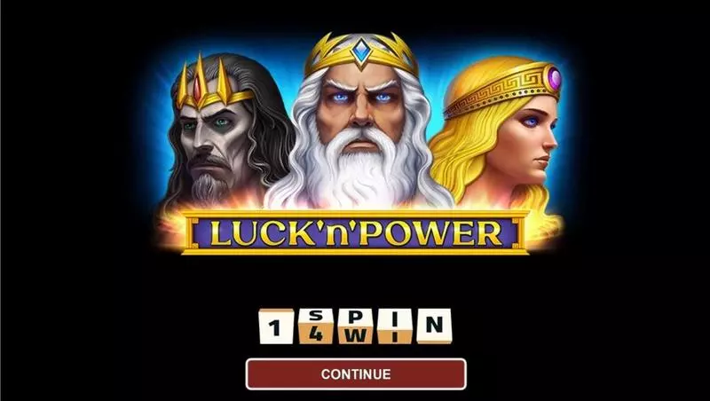 Luck’n’Power  Real Money Slot made by 1Spin4Win - Introduction Screen
