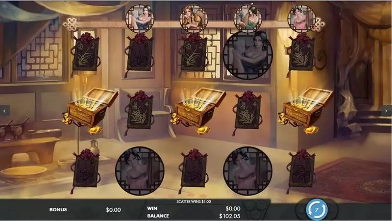 Lust & Fortune  Real Money Slot made by Genesis - Main Screen Reels