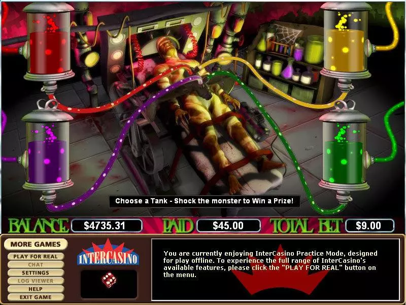 Mad Professor  Real Money Slot made by CryptoLogic - Bonus 1