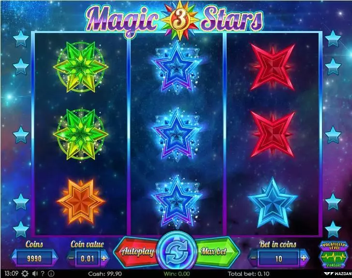 Magic Stars 3  Real Money Slot made by Wazdan - Main Screen Reels