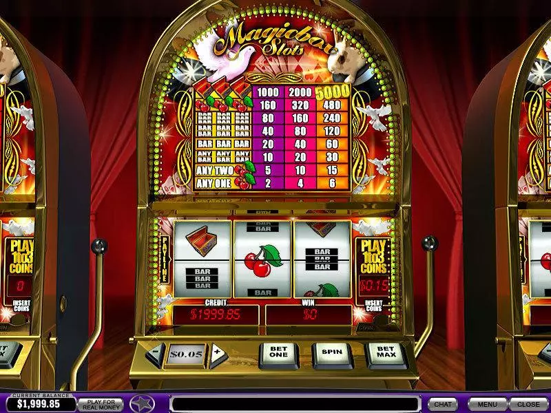 Magicbox  Real Money Slot made by PlayTech - Main Screen Reels