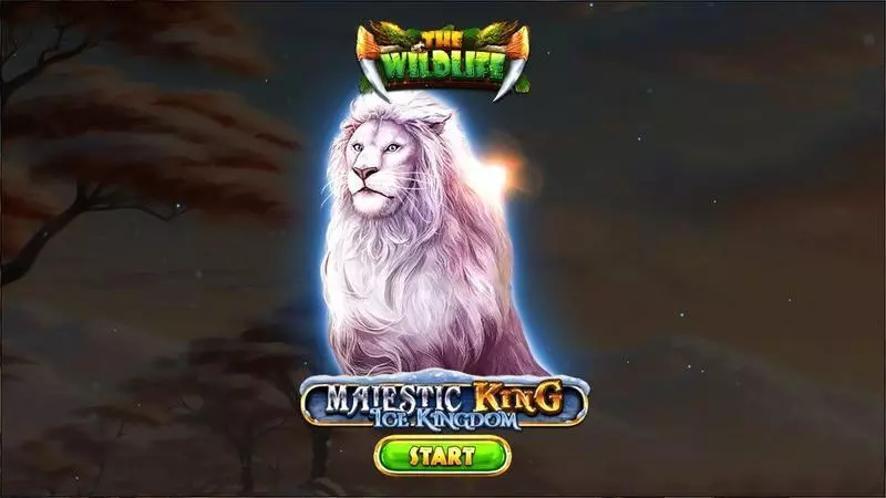 Majestic King- Ice Kingdom  Real Money Slot made by Spinomenal - Introduction Screen