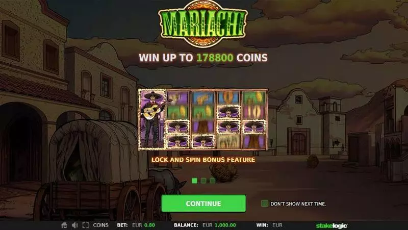 Mariachi  Real Money Slot made by StakeLogic - Info and Rules