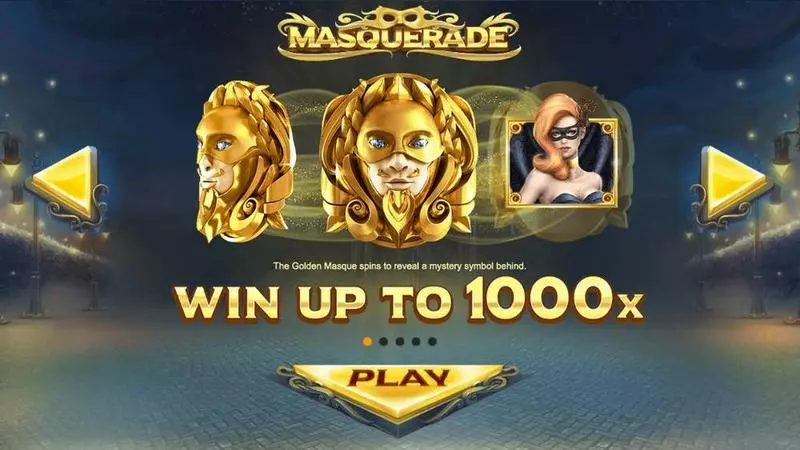 Mascquerade  Real Money Slot made by Red Tiger Gaming - 