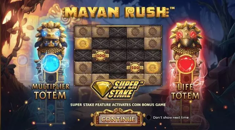 Mayan Rush  Real Money Slot made by StakeLogic - Info and Rules