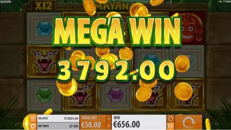 Mayana  Real Money Slot made by Quickspin - Winning Screenshot