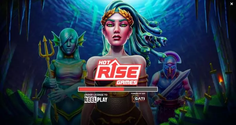 Medusa Hot 1  Real Money Slot made by ReelPlay - Introduction Screen