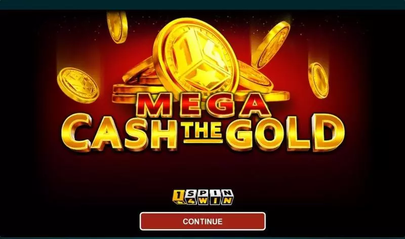 Mega Cash the Gold  Real Money Slot made by 1Spin4Win - Introduction Screen