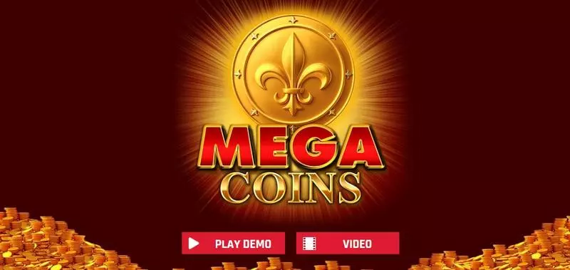 Mega Coins  Real Money Slot made by Red Rake Gaming - Introduction Screen