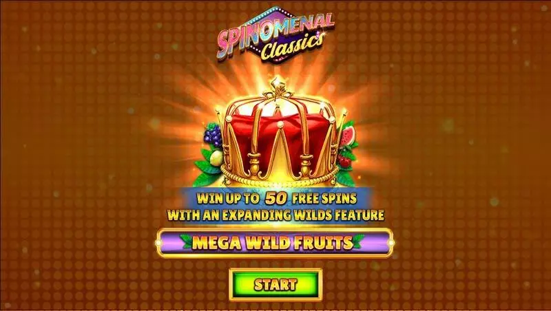Mega Wild Fruits  Real Money Slot made by Spinomenal - Introduction Screen