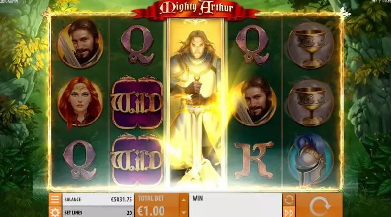 Mighty Arthur  Real Money Slot made by Quickspin - Bonus 3